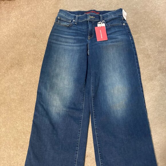 New LUCKY Super Low Rise Ultra Wide Jeans 6 - Picture 2 of 7